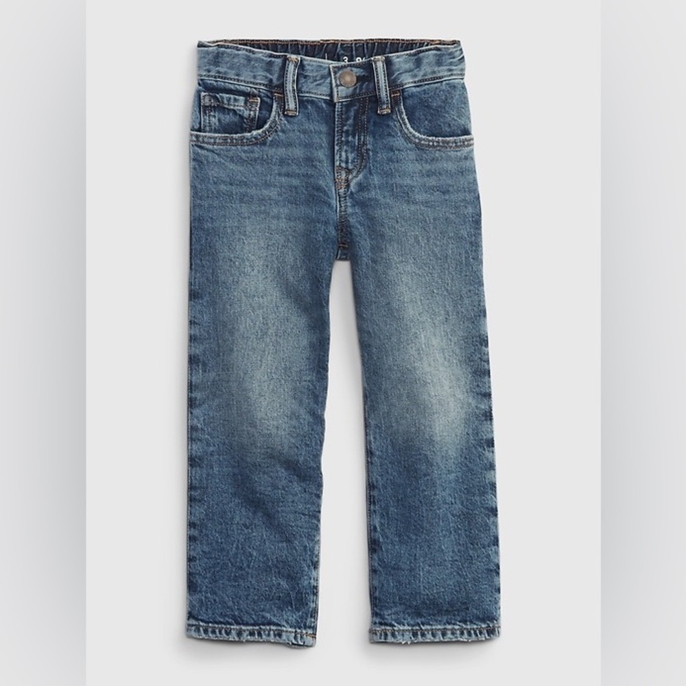 Gap - Toddler Organic Cotton '90s Loose Jeans With Washwell - 3T